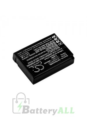 Panasonic Handheld H320 Battery Replacement (CameronSino Brand) 890mAh CS-PAH320BL-BS2