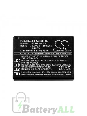 Panasonic JT-H320HT-E2 Battery Replacement (CameronSino Brand) 890mAh CS-PAH320BL-BS3