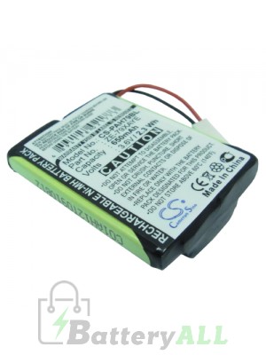 Panasonic Handheld ZE-79XAYE Battery Replacement (CameronSino Brand) 650mAh CS-PAH79BL-BS2