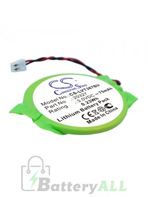 Lenovo 20327 CMOS Battery Replacement (CameronSino Brand) 75mAh CS-LVT367BU-CB1