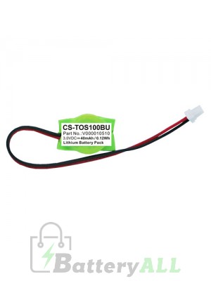 Toshiba Tecra S1 PT831L-2T91L CMOS Battery Replacement (CameronSino Brand) 40mAh CS-TOS100BU-CB3