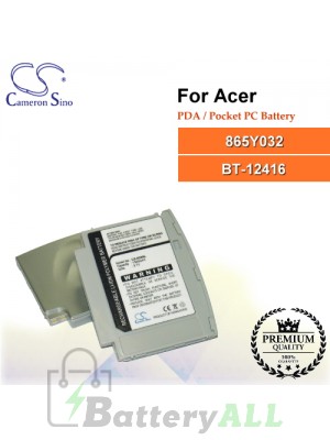 CS-N20SL For Acer PDA / Pocket PC Battery Model 865Y032 / BT-12416
