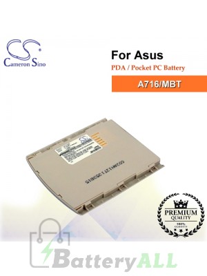 CS-A716SL For Asus PDA / Pocket PC Battery Model A716/MBT