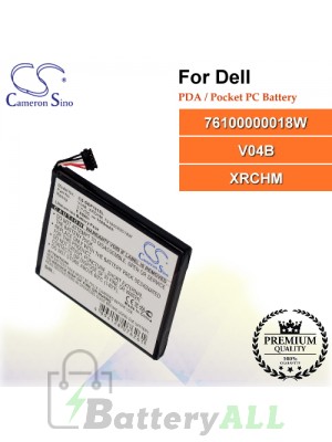 CS-DEP101SL For Dell PDA / Pocket PC Battery Model 76100000018W / V04B / XRCHM