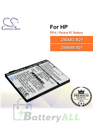 CS-HX4700SL For HP PDA / Pocket PC Battery Model 290483-B21 / 359498-001