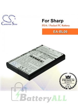 CS-SL500SL For Sharp PDA / Pocket PC Battery Model EA-BL06