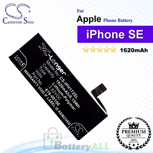 Bateria iPhone SE Compatible Con A1662 616-00107 Premium