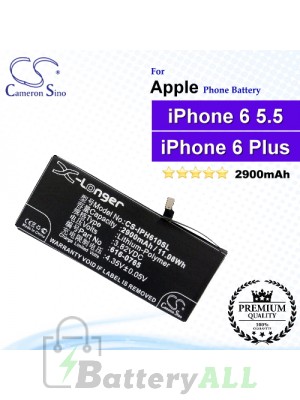 CS-IPH610SL For Apple Phone Battery Model 616-0765 / 616-0770 / 616-0772 / DAK90151 / PP11AT115-1 For iPhone 6 Plus