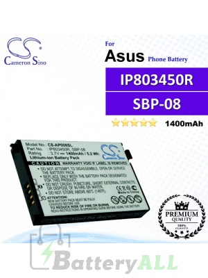 CS-AP008SL For Asus Phone Battery Model SBP-08