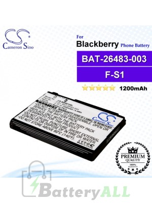 CS-BR9810SL For Blackberry Phone Battery Model BAT-26483-003 / F-S1