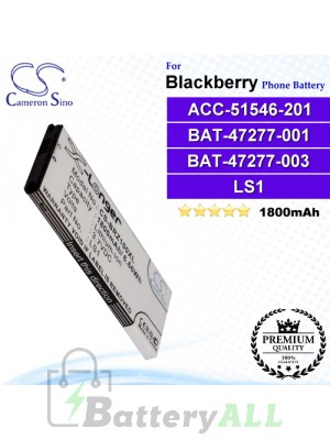 CS-BRZ100XL For Blackberry Phone Battery Model ACC-51546-201 / BAT-47277-001 / BAT-47277-003 / LS1