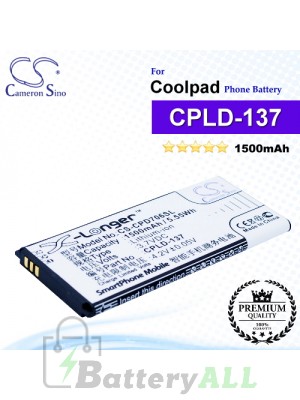 CS-CPD706SL For Coolpad Phone Battery Model CPLD-137
