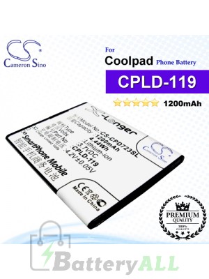 CS-CPD723SL For Coolpad Phone Battery Model CPLD-119