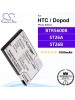 CS-C500SL For HTC / Dopod Phone Battery Model BTR5600B / ST26A / ST26B