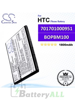 CS-HTD616SL For HTC Phone Battery Model 701701000951 / BOPBM100
