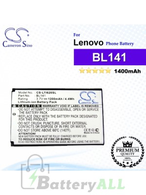 CS-LTI620SL For Lenovo Phone Battery Model BL141