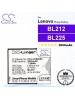 CS-LVA620XL For Lenovo Phone Battery Model BL212 / BL225