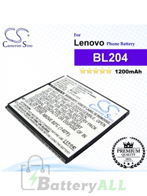CS-LVA630SL For Lenovo Phone Battery Model BL204