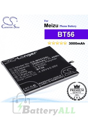 CS-MX576SL - Meizu Phone Battery Model BT56