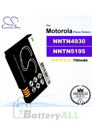 CS-MOI830SL For Motorola Phone Battery Model NNTN4930