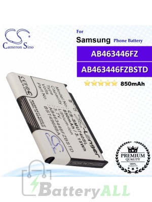 CS-SMU740SL For Samsung Phone Battery Model AB463446FZ / AB463446FZBSTD / BST4968BA