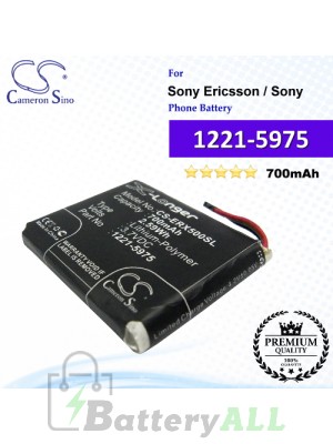 CS-ERX500SL For Sony Ericsson Phone Battery Model 1221-5975