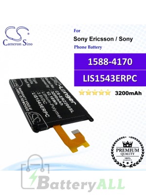 CS-ERZ200SL For Sony Ericsson / Sony Phone Battery Model 1588-4170 / LIS1543ERPC