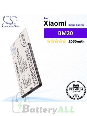 CS-MUM002XL For Xiaomi Phone Battery Model BM20