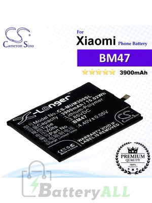 CS-MUM300SL For Xiaomi Phone Battery Model BM47