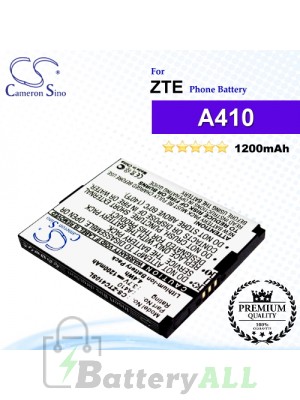 CS-ZTC410SL For ZTE Phone Battery Model A410