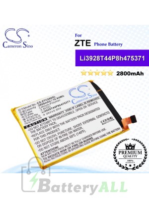 CS-ZTC880SL For ZTE Phone Battery Model Li3928T44P8h475371