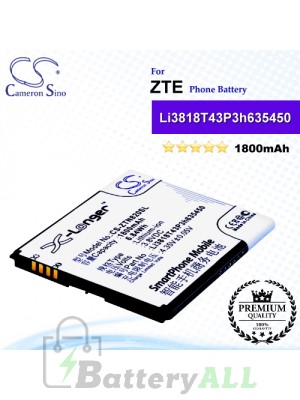 CS-ZTN820SL For ZTE Phone Battery Model Li3818T43P3h635450