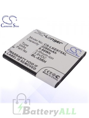 CS Battery for LG BL-53RH / EAC61958402 / EAC61958407 Battery PHO-LKE975XL