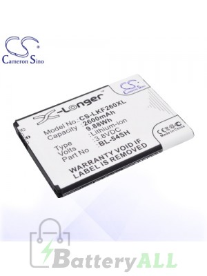 CS Battery for LG BL-54SH / BL-54SG / EAC62018301 / EAC62018209 Battery PHO-LKF260XL