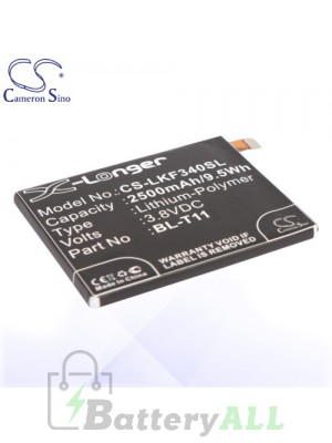 CS Battery for LG BL-T11 / EAC62218301 / LG F340 / G Flex Battery PHO-LKF340SL