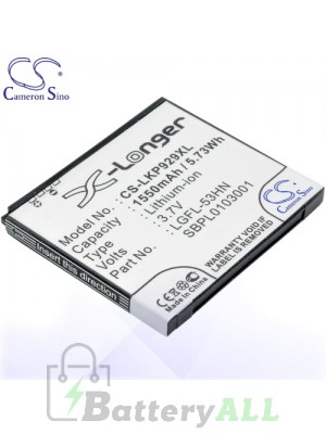 CS Battery for LG LGFL-53HN / SBPL0103001 / SBPL0103002 / KGFL-53HN Battery PHO-LKP929XL