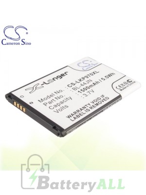 CS Battery for LG Gelato Q / Hub / L15G / L16C / L3 2 II / L38c Battery PHO-LKP970XL