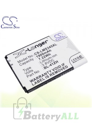 CS Battery for LG Y50 / Optimus C40 / Optimus C50 / Optimus L50 Battery PHO-LMS345XL