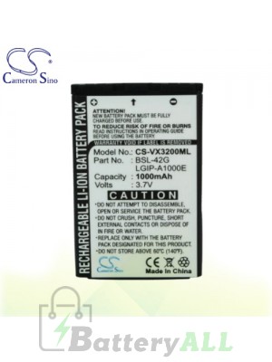 CS Battery for LG LX490 / LX535 / MM535 / MM-535 / PM-125 / UX355 Battery PHO-VX3200ML