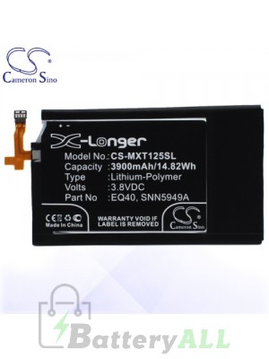 CS Battery for Motorola EQ40 / SNN5949A / Motorola Quark Battery PHO-MXT125SL