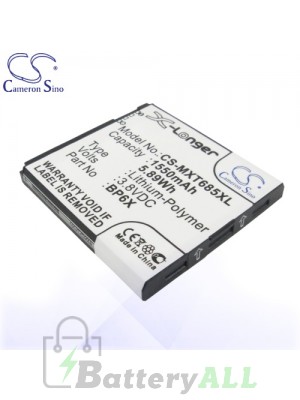 CS Battery for Motorola HP6X / SNN5891A / Motorola Pro Plus / Pro+ Battery PHO-MXT685XL