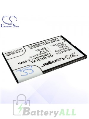 CS Battery for Nokia Sabre / Lumia 505 510 510.2 610 610C 710 Battery PHO-NK3LXL