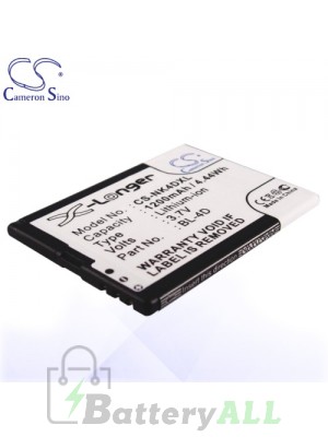 CS Battery for Nokia BL-4D / Nokia E5 / E5-00 / E7 Battery PHO-NK4DXL