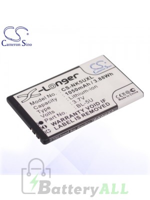 CS Battery for Nokia BL-5U / Nokia 8800E / 8900E / 8900i Battery PHO-NK5UXL