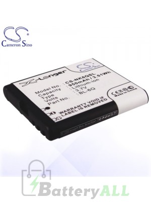 CS Battery for Nokia BL-6Q / Nokia 6700 Classic / classic Illuvial Battery PHO-NK6QSL