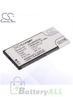 CS Battery for Nokia BP-5T / Nokia Lumia 820.2 Battery PHO-NK820XL