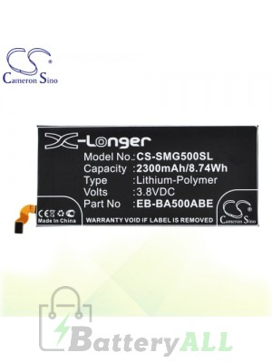 CS Battery for Samsung SM-A500L / SM-A500M / SM-A500M/DS Battery PHO-SMG500SL