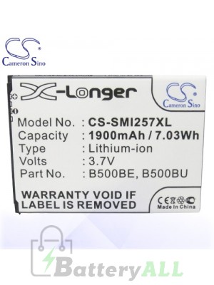 CS Battery for Samsung Serrano / SGH-I257 / SGH-I257M / SPH-L520 Battery PHO-SMI257XL