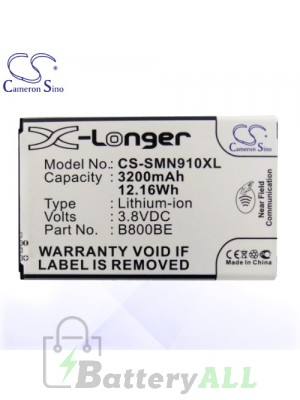 CS Battery for Samsung SM-N9008 / SM-N900A / SM-N900J / SM-N900K Battery PHO-SMN910XL