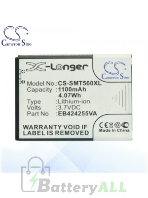 CS Battery for Samsung SGH-T369 / SGH-T379 / SGH-T559 / SPH-M540 Battery PHO-SMT560XL